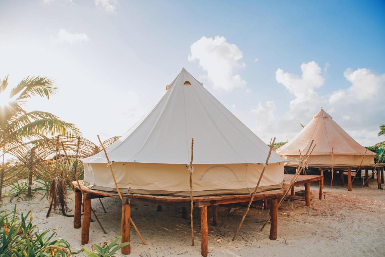 Glamp Ikal Tulum Hotel ภายนอก รูปภาพ