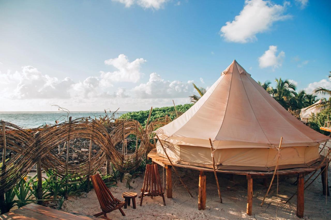 Glamp Ikal Tulum Hotel ภายนอก รูปภาพ